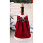 Kalėdinė dekoracija ant butelio Kalėdinis sijonėlis kaina ir informacija | Dekoracijos šventėms | pigu.lt