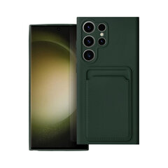 Чехол Forcell CARD для Samsung Galaxy S23 Ultra (6,8") - Зеленый цена и информация | Чехлы для телефонов | pigu.lt