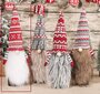 Kalėdinė dekoracija ant butelio Nykštukas baltas цена и информация | Dekoracijos šventėms | pigu.lt