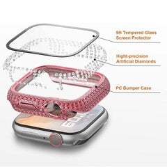 Чехол для Apple Watch Sparkle - Розовое Золото - 40мм цена и информация | Аксессуары для смарт-часов и браслетов | pigu.lt