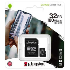 Kingston Micro цена и информация | Карты памяти для фотоаппаратов, камер | pigu.lt