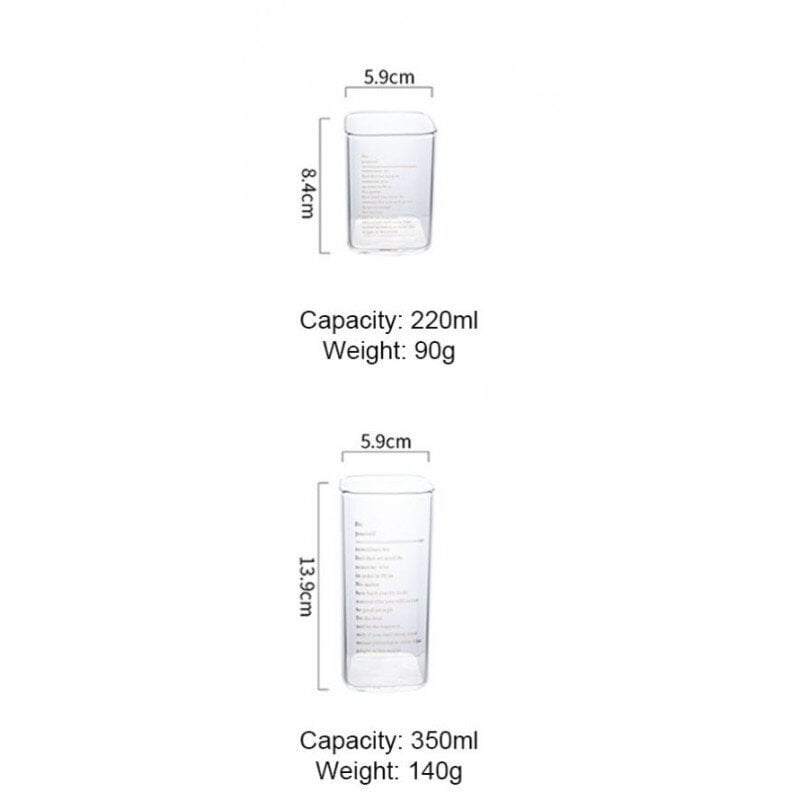 Stiklinių komplektas, 220 ml ir 350 ml kaina ir informacija | Taurės, puodeliai, ąsočiai | pigu.lt
