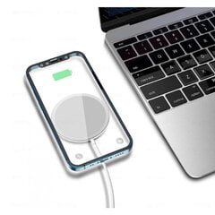 Магнитное зарядное устройство для Apple iPhone 12/12 mini/12 Pro/12 Pro Max, 15 Вт цена и информация | Зарядные устройства для телефонов | pigu.lt