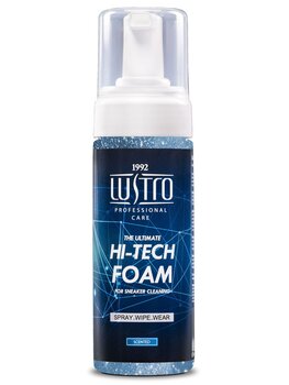 Lustro Hi-Tech valomosios putos sportbačiams, 150 ml kaina ir informacija | Drabužių ir avalynės priežiūros priemonės | pigu.lt