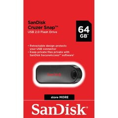 Sandisk G35, 64GB, USB цена и информация | USB накопители | pigu.lt