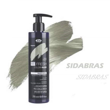 Dažanti plaukų kaukė Lisap Milano Re.Fresh Color Mask Sidabras, 250 ml kaina ir informacija | Plaukų dažai | pigu.lt