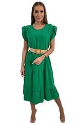 Suknelė moterims 24112, žalia kaina ir informacija | Suknelės | pigu.lt
