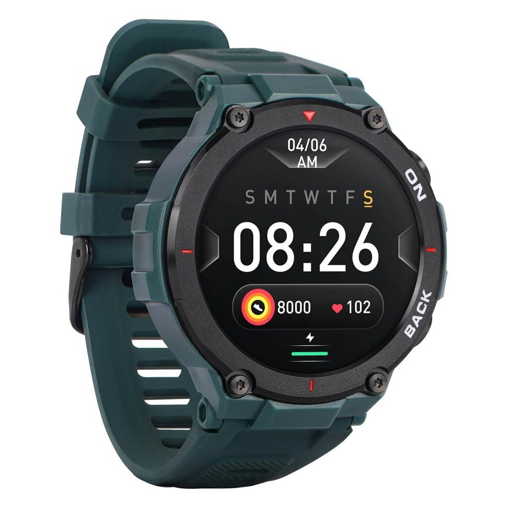 Garett GRS Green kaina ir informacija | Išmanieji laikrodžiai (smartwatch) | pigu.lt