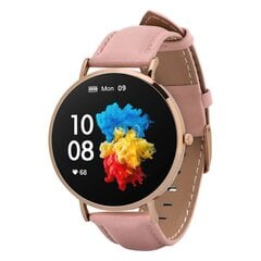 Garett Verona Gold-Pink Leather kaina ir informacija | Išmanieji laikrodžiai (smartwatch) | pigu.lt