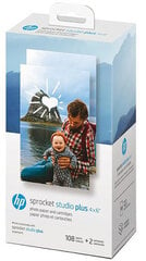 HP Sprocket Studio Plus 4x6" 108 lapai ir rašalas kaina ir informacija | Spausdintuvų priedai | pigu.lt