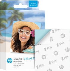 HP фотобумага Sprocket Zink 8.9x10.8 см 20 листов цена и информация | Аксессуары для фотоаппаратов | pigu.lt