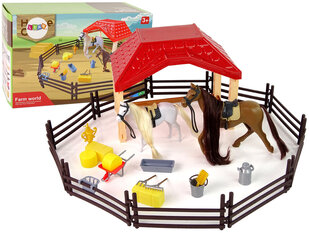 Žirgyno rinkinys Lean Toys Farm World kaina ir informacija | Žaislai mergaitėms | pigu.lt
