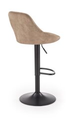 2-ių kėdžių komplektas H101, rudas/juodas kaina ir informacija | Virtuvės ir valgomojo kėdės | pigu.lt