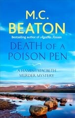 Death of a Poison Pen kaina ir informacija | Fantastinės, mistinės knygos | pigu.lt