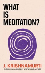 What is meditation? kaina ir informacija | Saviugdos knygos | pigu.lt