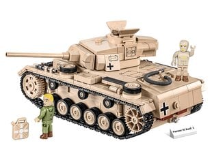 COBI - Конструктор Panzer III Ausf. J, 1/28, 2562 цена и информация | Конструкторы и кубики | pigu.lt