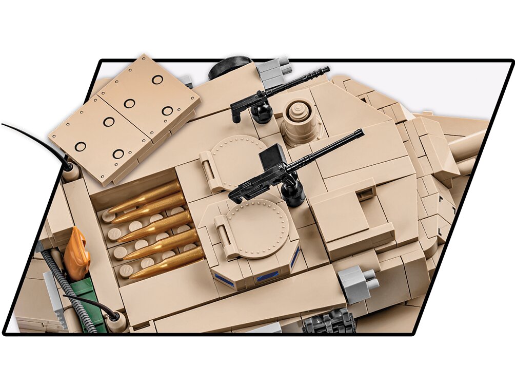 Konstruktorius Cobi M1A2 Abrams, 1/35, 2622 kaina ir informacija | Konstruktoriai ir kaladėlės | pigu.lt