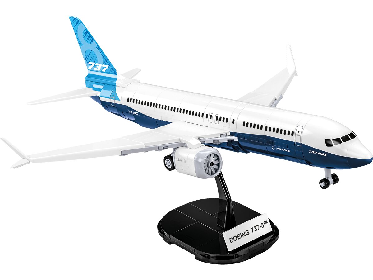 Konstruktorius Cobi Boeing 737-8, 1/110, 26608 цена и информация | Konstruktoriai ir kaladėlės | pigu.lt