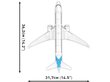 Konstruktorius Cobi Boeing 737-8, 1/110, 26608 цена и информация | Konstruktoriai ir kaladėlės | pigu.lt