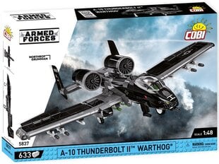 Konstruktorius Cobi A-10 Thunderbolt II Warthog, 1/48, 5837 kaina ir informacija | Konstruktoriai ir kaladėlės | pigu.lt