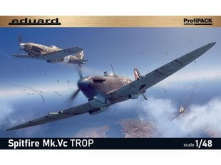 Surenkamas modelis Eduard Spitfire Mk.Vc TROP Profipack 82126 kaina ir informacija | Konstruktoriai ir kaladėlės | pigu.lt