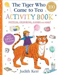 Tiger who came to tea activity book kaina ir informacija | Knygos mažiesiems | pigu.lt