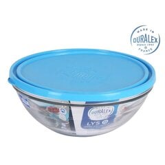Герметичная коробочка для завтрака Duralex Bol Red Freshbox Синий (ø 23 x 9,3 cm) (2,4 L) цена и информация | Посуда для хранения еды | pigu.lt