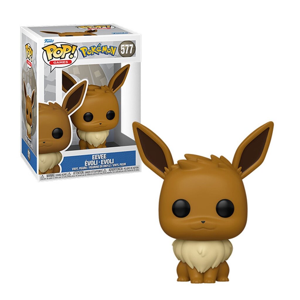 Funko POP! Pokemon Eevee kaina ir informacija | Žaidėjų atributika | pigu.lt