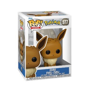 Funko POP! Pokemon Eevee kaina ir informacija | Žaidėjų atributika | pigu.lt