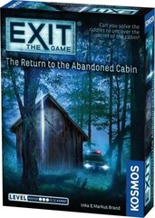 Stalo žaidimas Exit: Return To The Abandoned Cabin, EN цена и информация | Настольные игры, головоломки | pigu.lt