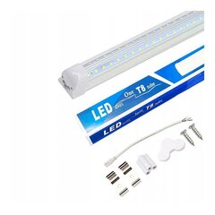 LED juostinis šviestuvas T8 200W 4500K, 120 cm kaina ir informacija | LED juostos | pigu.lt