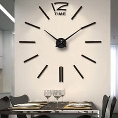 JULMAN Большие настенные часы - стрелки T4203B цена и информация | Часы | pigu.lt