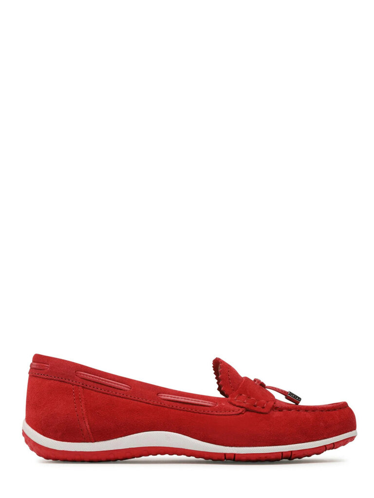 Mokasinai moterims Geox D Vega Moc Red 573231107 kaina ir informacija | Bateliai moterims  | pigu.lt