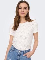 Marškinėliai moterims JDY, balti kaina ir informacija | Marškinėliai moterims | pigu.lt