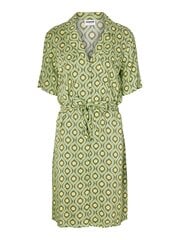 Noisy May женское платье- рубашка 27024768*01, зелёный/желтый 5715368407624 цена и информация | Платья | pigu.lt