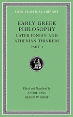 Early Greek Philosophy: Later Ionian and Athenian Thinkers, Part 1, Volume VI kaina ir informacija | Istorinės knygos | pigu.lt