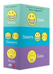 Smile/sisters/guts box set kaina ir informacija | Knygos paaugliams ir jaunimui | pigu.lt