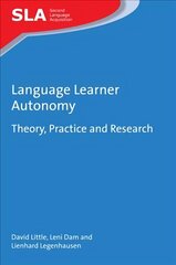 Language Learner Autonomy: Theory, Practice and Research kaina ir informacija | Enciklopedijos ir žinynai | pigu.lt