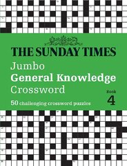 Sunday times jumbo general knowledge crossword book kaina ir informacija | Knygos apie sveiką gyvenseną ir mitybą | pigu.lt