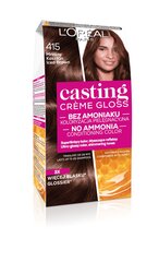 Plaukų dažai L'Oreal Paris Casting Creme Gloss, 415 Iced Chocolate kaina ir informacija | Plaukų dažai | pigu.lt