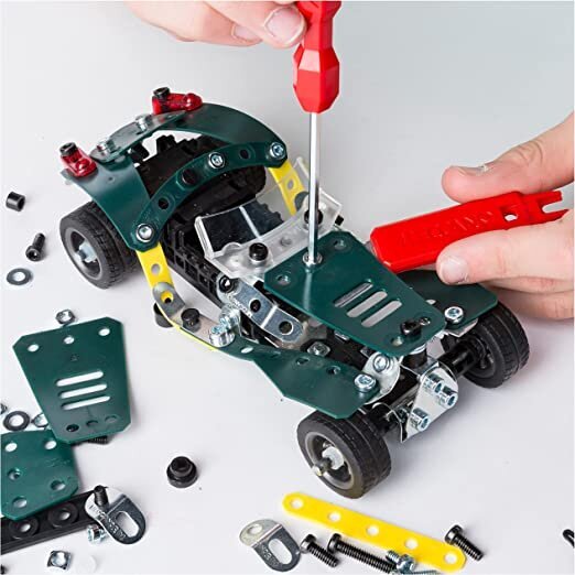 Konstruktorius Meccano 5in1 Retro Friction, 18202 kaina ir informacija | Konstruktoriai ir kaladėlės | pigu.lt