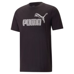 Marškinėliai vyrams Puma 77286, juodi цена и информация | Мужские футболки | pigu.lt