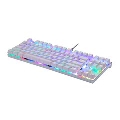 Motospeed Механическая игровая клавиатура Motospeed CK101 RGB (белая) цена и информация | Клавиатуры | pigu.lt