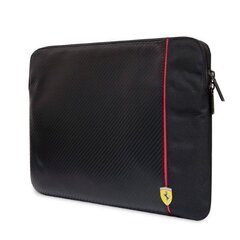 Ferrari Sleeve FECS14AXBK 14&quot; black|black Carbon&Smooth цена и информация | Рюкзаки, сумки, чехлы для компьютеров | pigu.lt