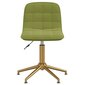 Pasukamos valgomojo kėdės, 2vnt., šviesiai žalios kaina ir informacija | Virtuvės ir valgomojo kėdės | pigu.lt