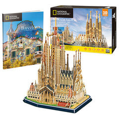 Dėlionė National Geographic La Sagrada Familia 3D, 184 d. цена и информация | Пазлы | pigu.lt