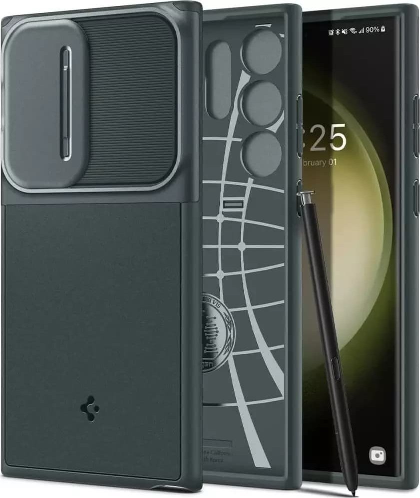 Spigen Optik Armor, žalias kaina ir informacija | Telefono dėklai | pigu.lt