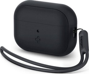 Spigen Silicone Fit Strap AirPods Pro 1|2 czarny|black ACS05479 цена и информация | Аксессуары для наушников | pigu.lt