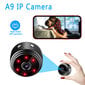 Mini belaidė stebėjimo kamera WIFI Full HD A9 цена и информация | Stebėjimo kameros | pigu.lt