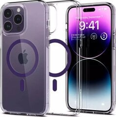 Spigen Ultra Hybrid MAG iPhone 14 Pro Max 6,7" Magsafe fioletowy|deep purple ACS05581 цена и информация | Чехлы для телефонов | pigu.lt